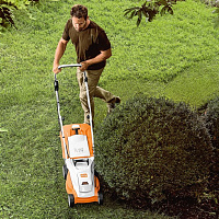 STIHL RMA 235 SET Аккумуляторная газонокосилка STIHL, AK30, AL 101 63112000007, Газонокосилки аккумуляторные Штиль